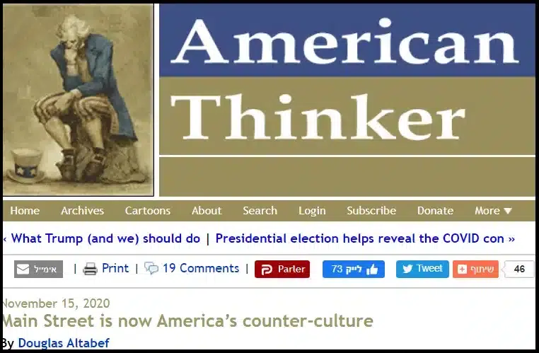 StartPage Business: American Thinker
