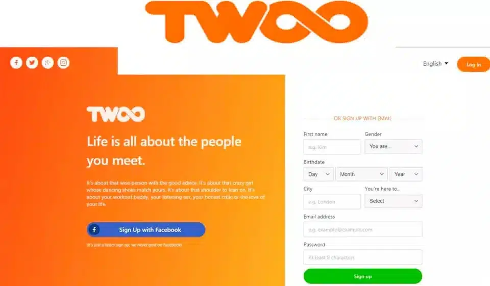 StartPage Business: Twoo