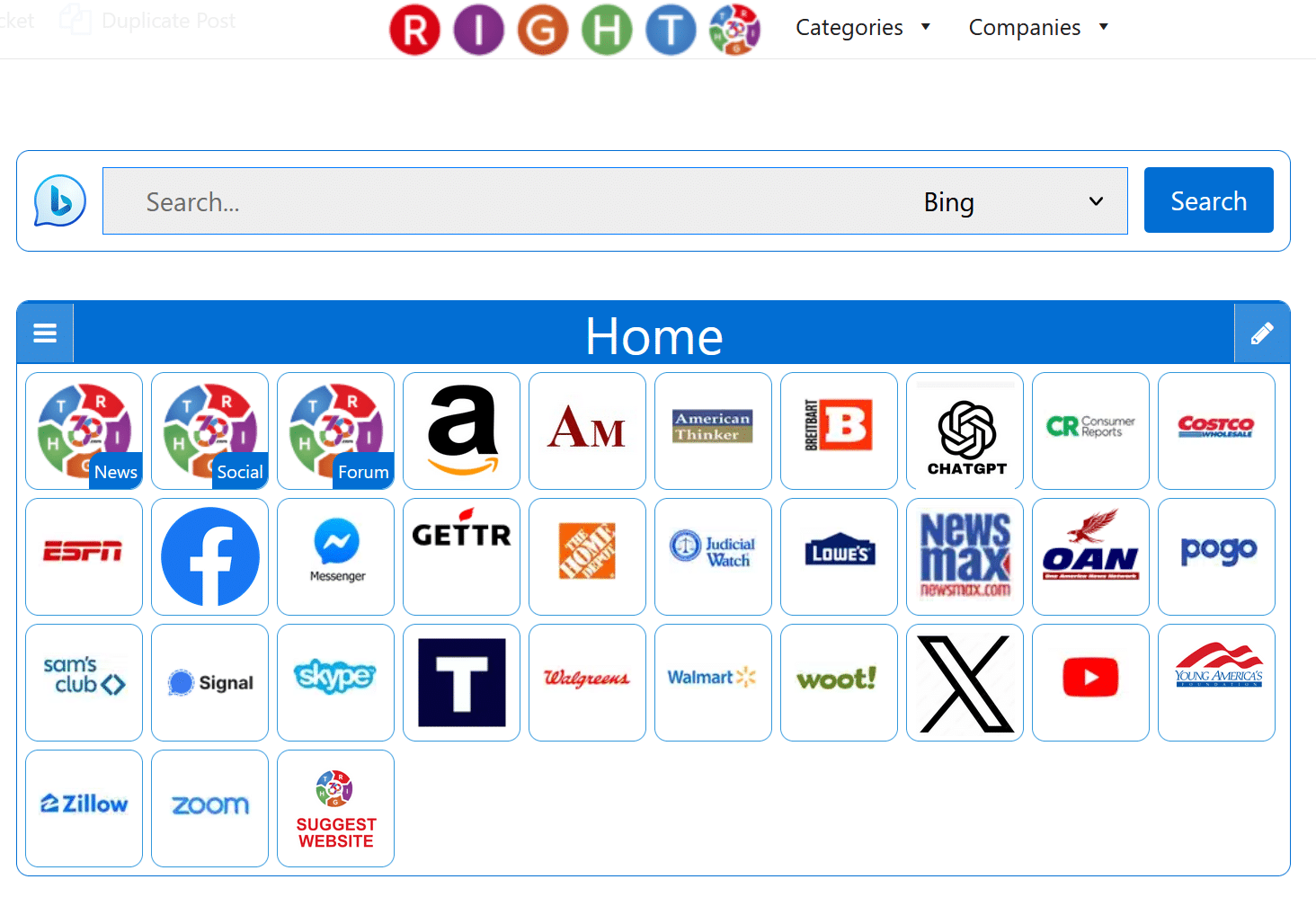Right360 StartPage Tour
